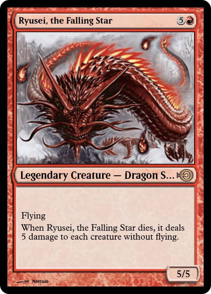 Ryusei, the Falling Star · Magic Online Promos