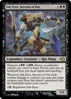 Ink-Eyes, Servant of Oni