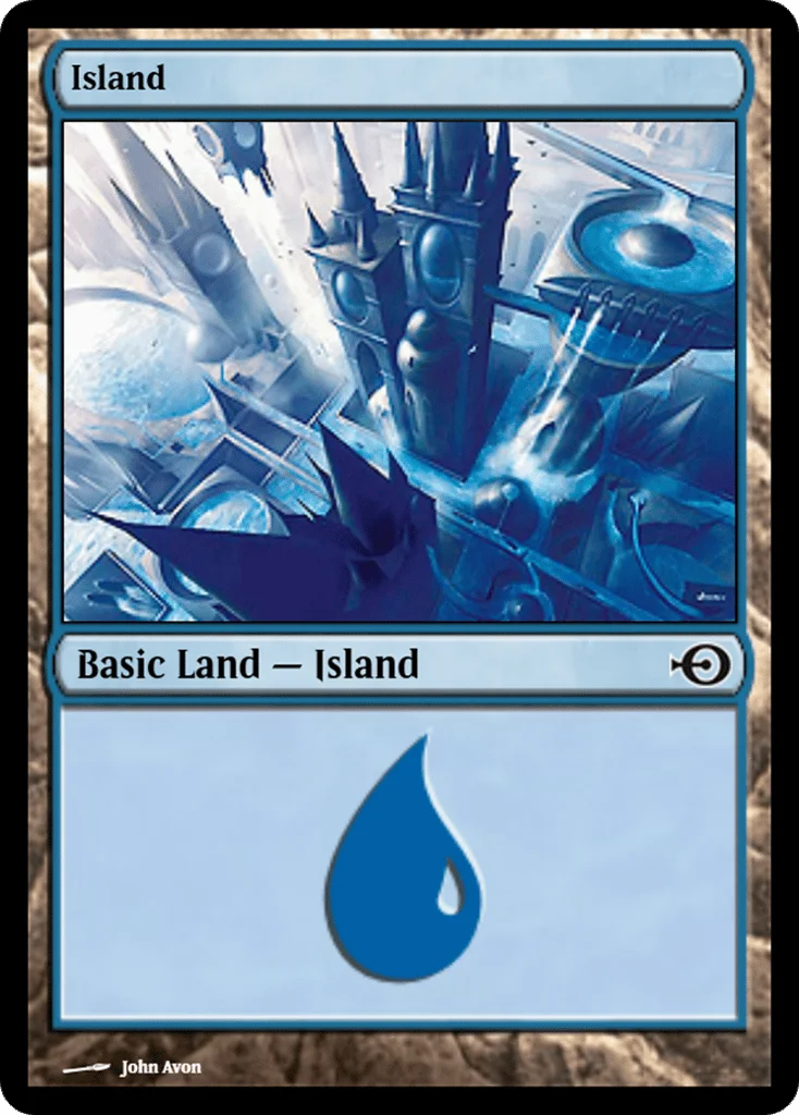 Island · Magic Online Promos
