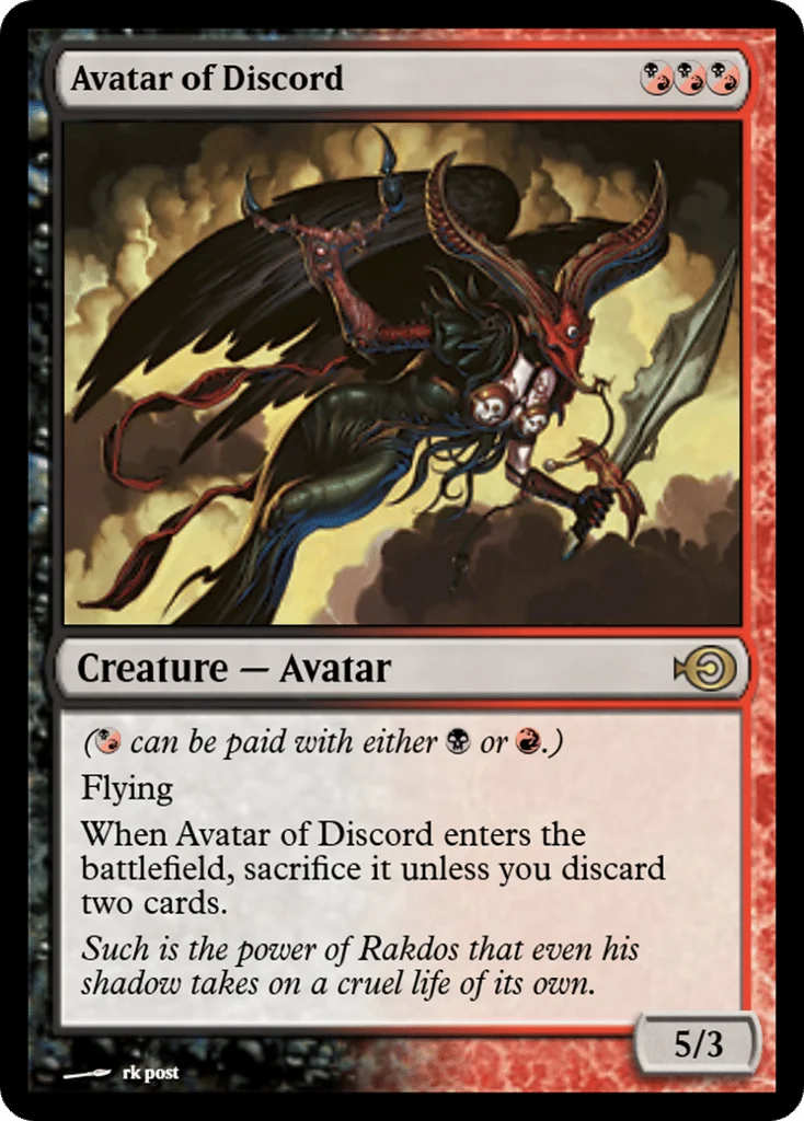 Avatar of Discord · Magic Online Promos