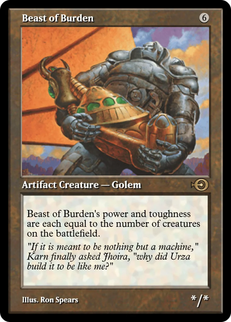 Beast of Burden · Magic Online Promos