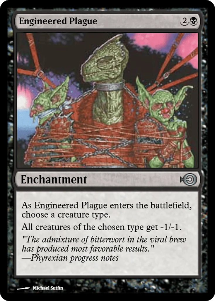 Engineered Plague · Magic Online Promos