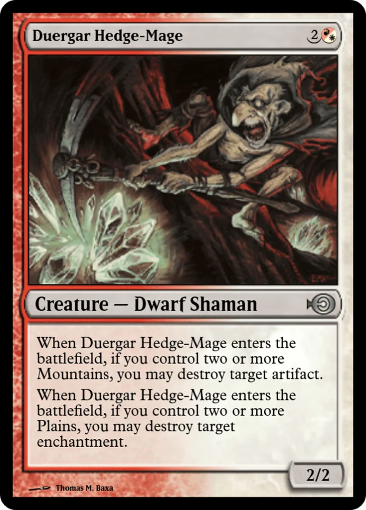 Duergar Hedge-Mage · Magic Online Promos