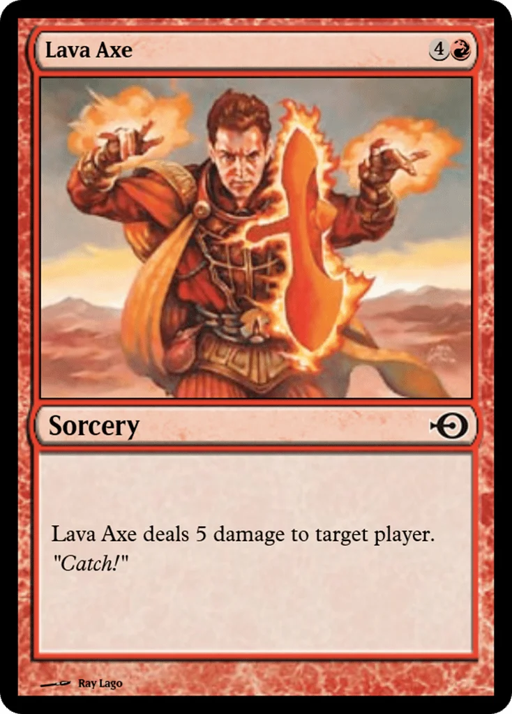 Lava Axe · Magic Online Promos
