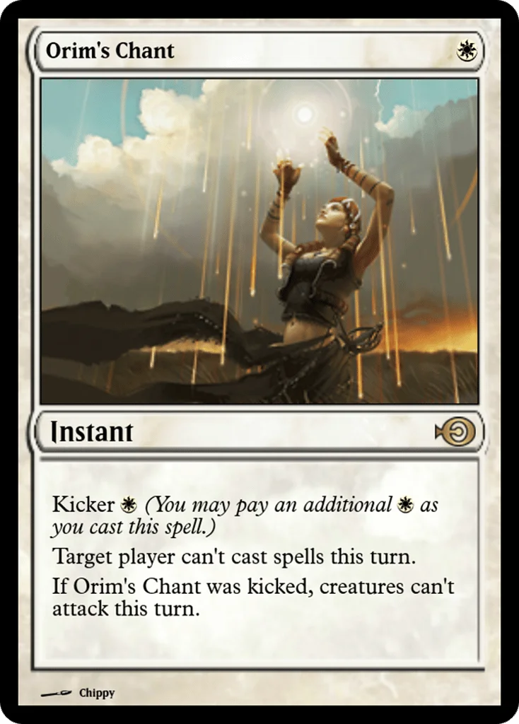 Orim's Chant · Magic Online Promos