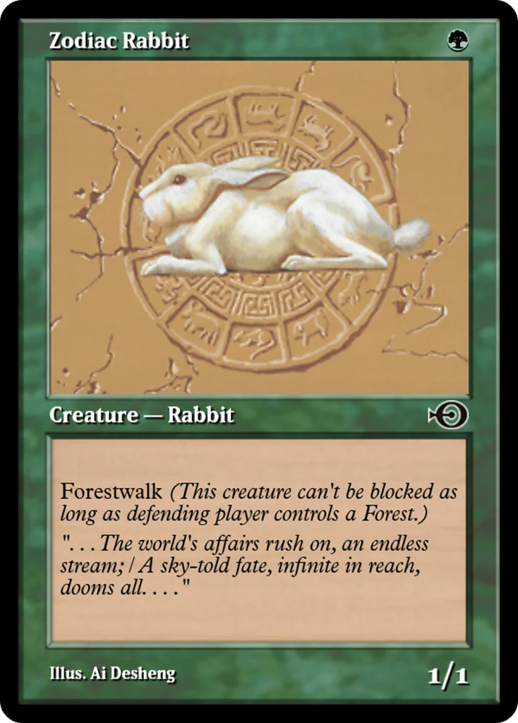 Zodiac Rabbit · Magic Online Promos