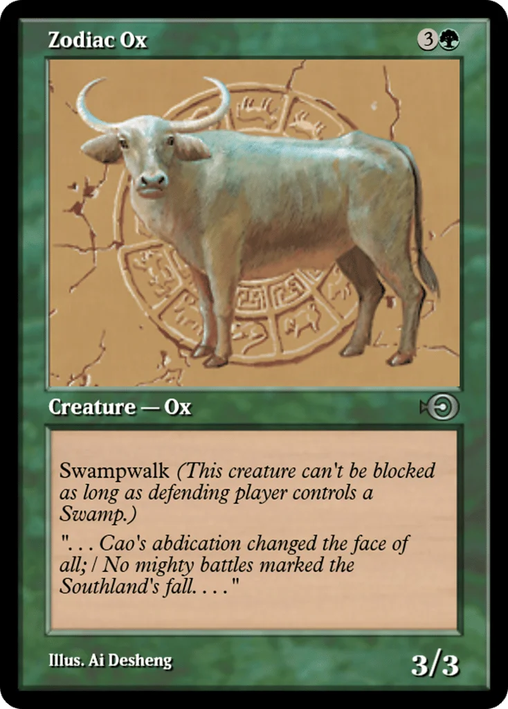 Zodiac Ox · Magic Online Promos