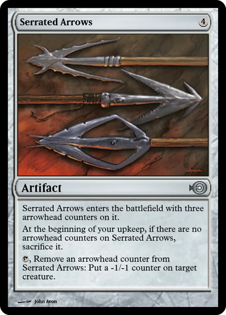 Serrated Arrows · Magic Online Promos