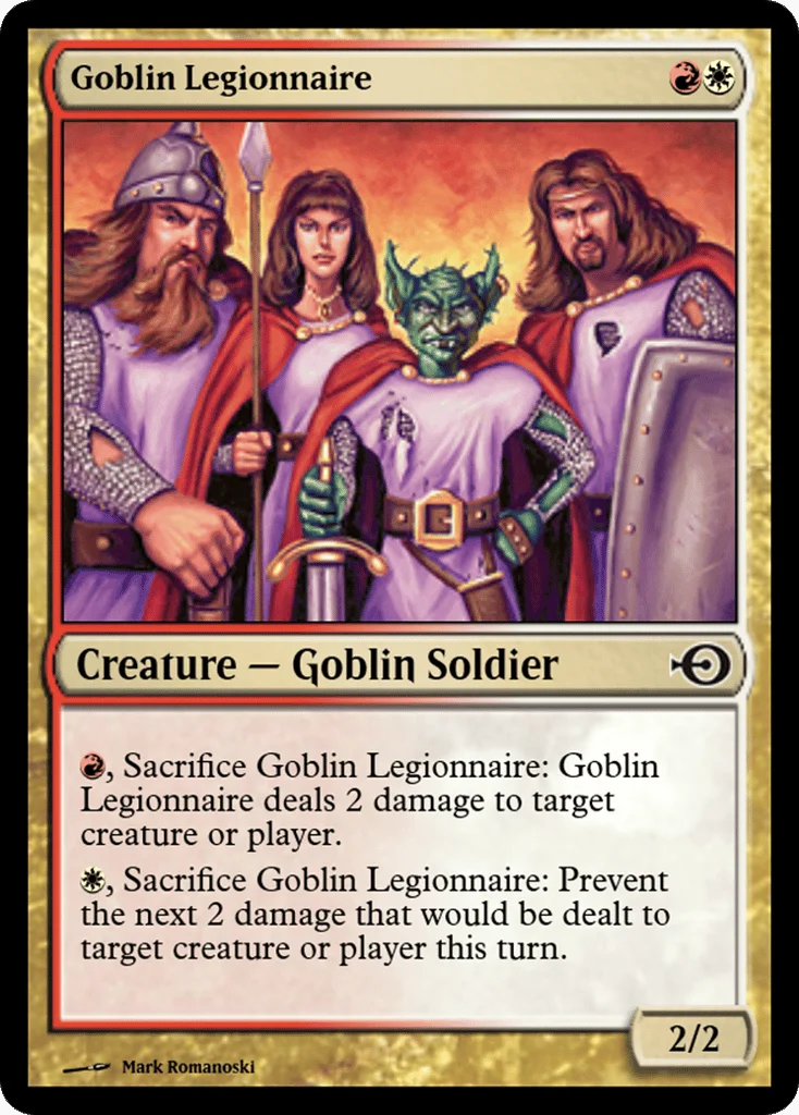 Goblin Legionnaire · Magic Online Promos