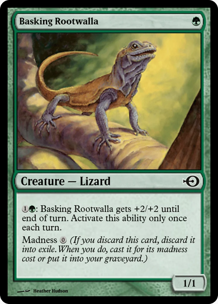 Basking Rootwalla · Magic Online Promos