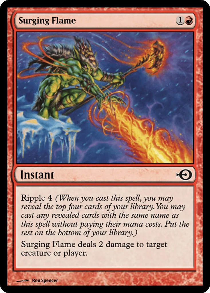 Surging Flame · Magic Online Promos