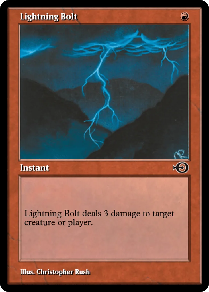 Lightning Bolt · Magic Online Promos