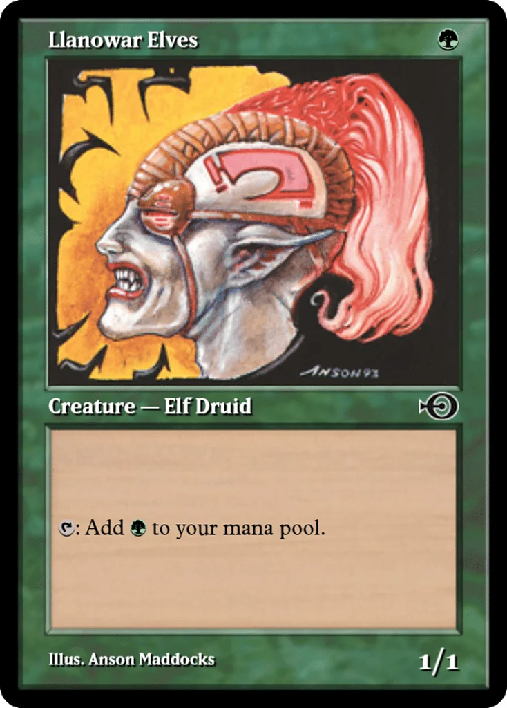 Llanowar Elves · Magic Online Promos