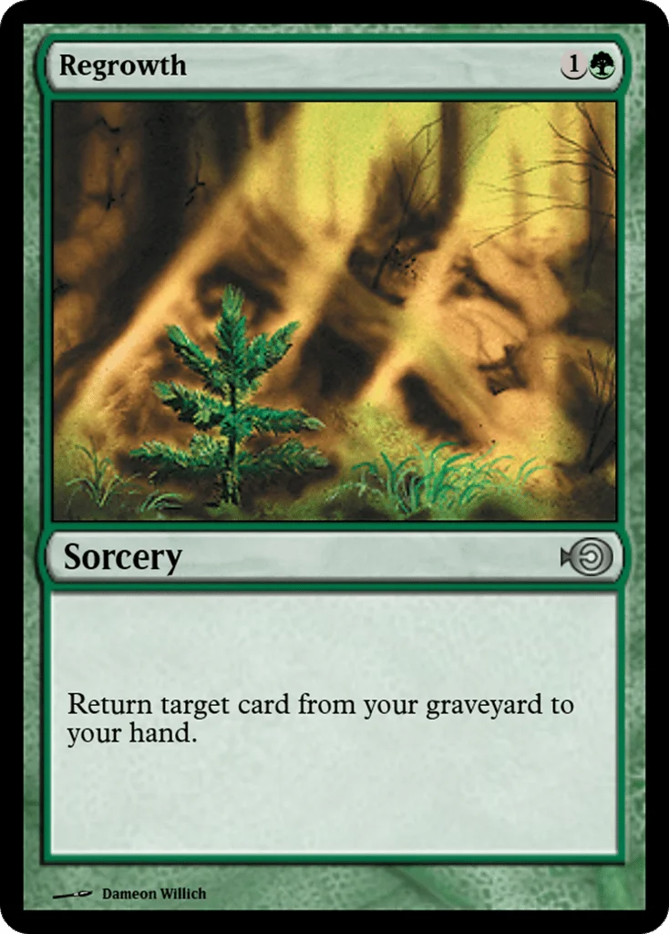 Regrowth · Magic Online Promos