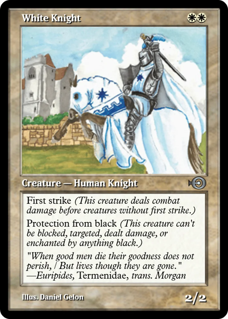 White Knight · Magic Online Promos