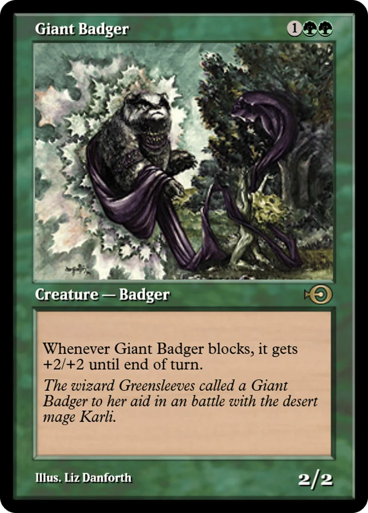 Giant Badger · Magic Online Promos