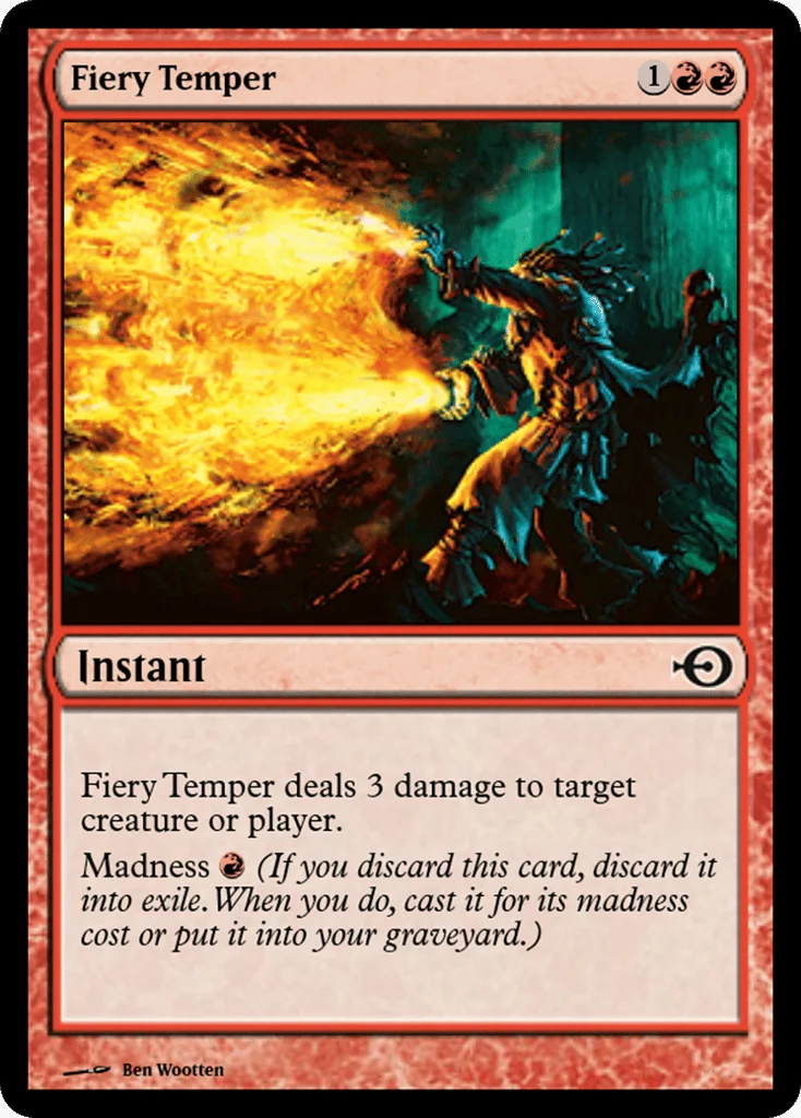 Fiery Temper · Magic Online Promos