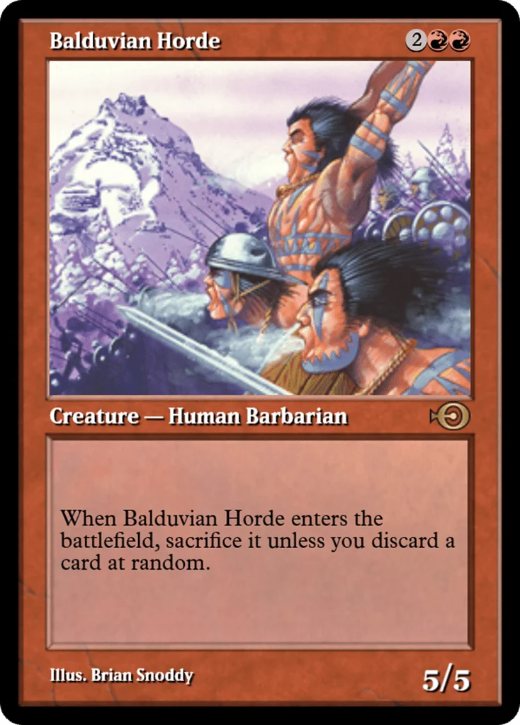 Balduvian Horde · Magic Online Promos