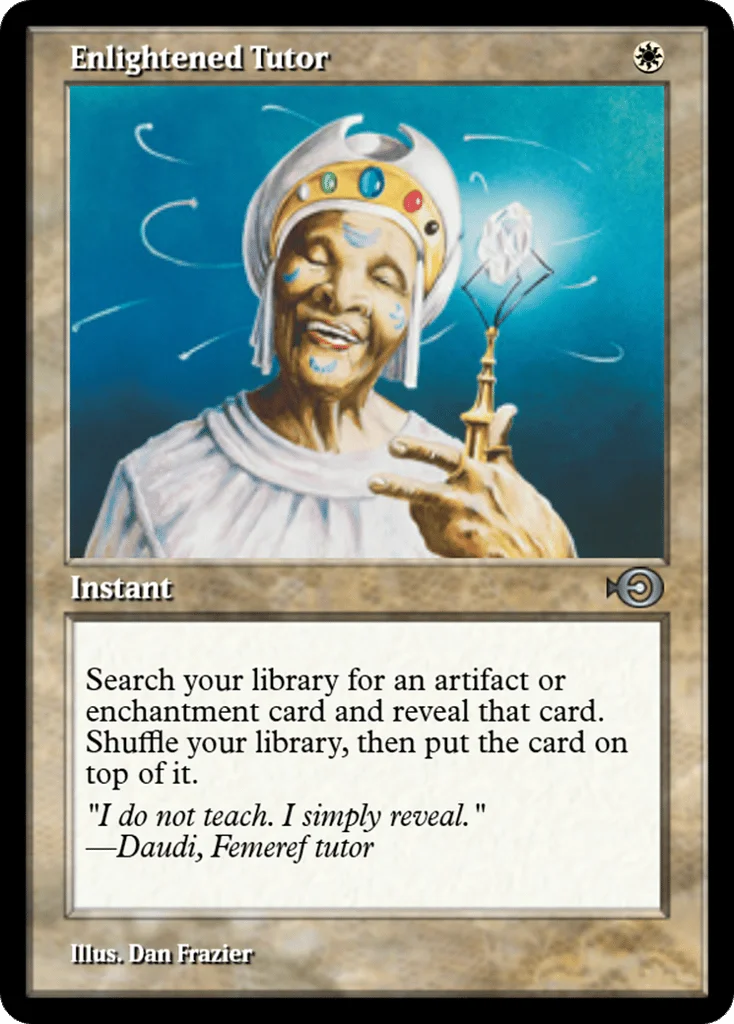 Enlightened Tutor · Magic Online Promos