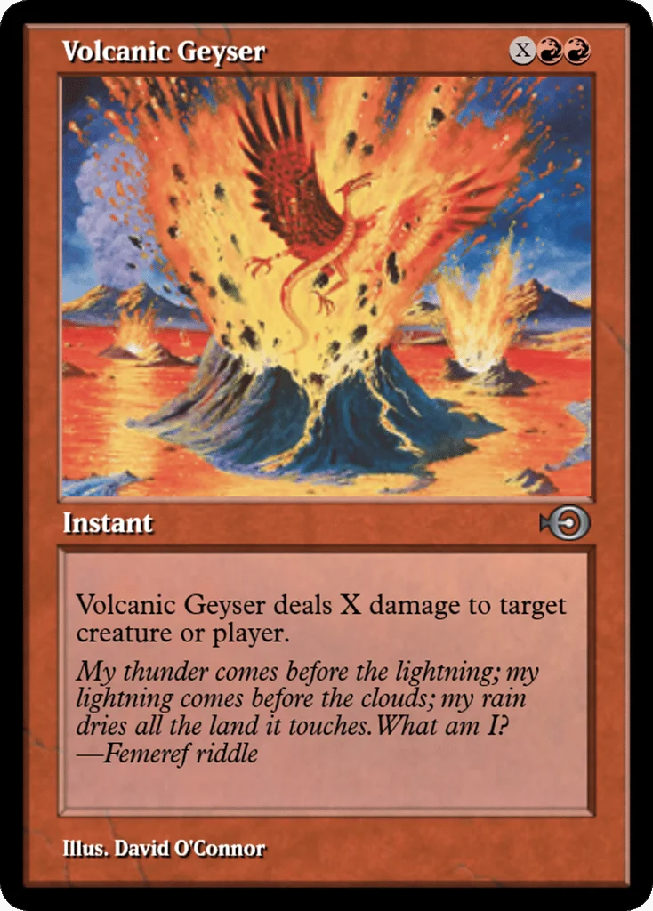 Volcanic Geyser · Magic Online Promos