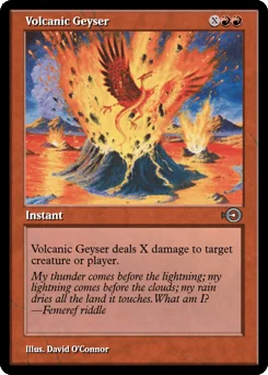 Volcanic Geyser