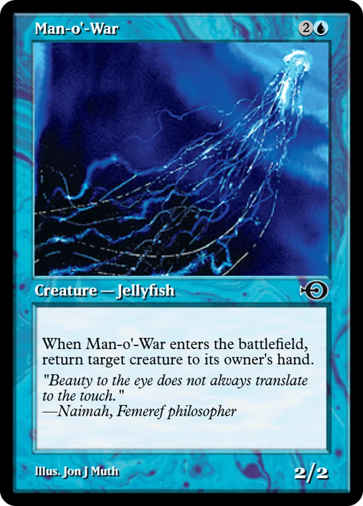 Man-o'-War · Magic Online Promos
