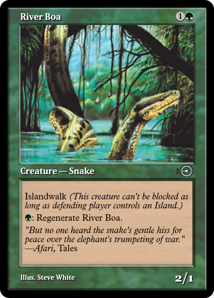 River Boa · Magic Online Promos