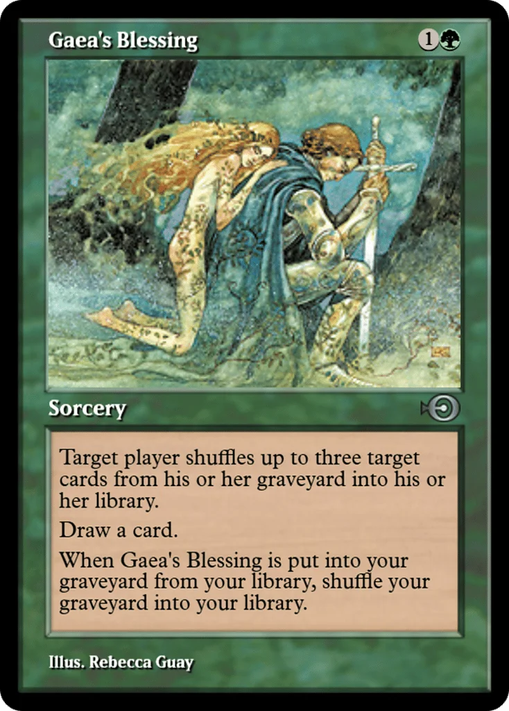 Gaea's Blessing · Magic Online Promos