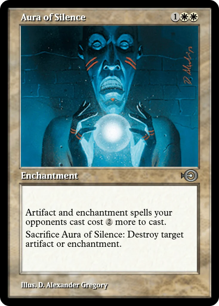 Aura of Silence · Magic Online Promos