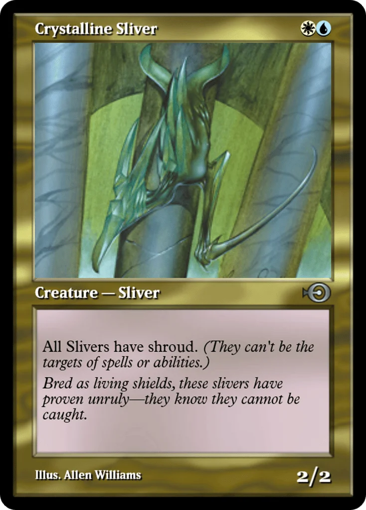Crystalline Sliver · Magic Online Promos