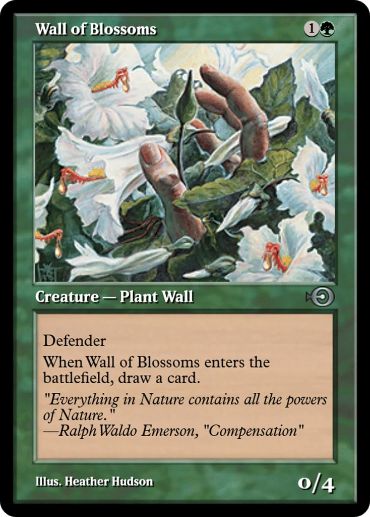 Wall of Blossoms · Magic Online Promos