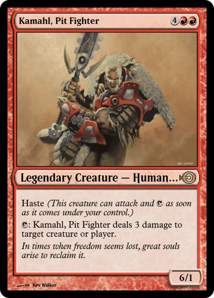 Kamahl, Pit Fighter · Magic Online Promos