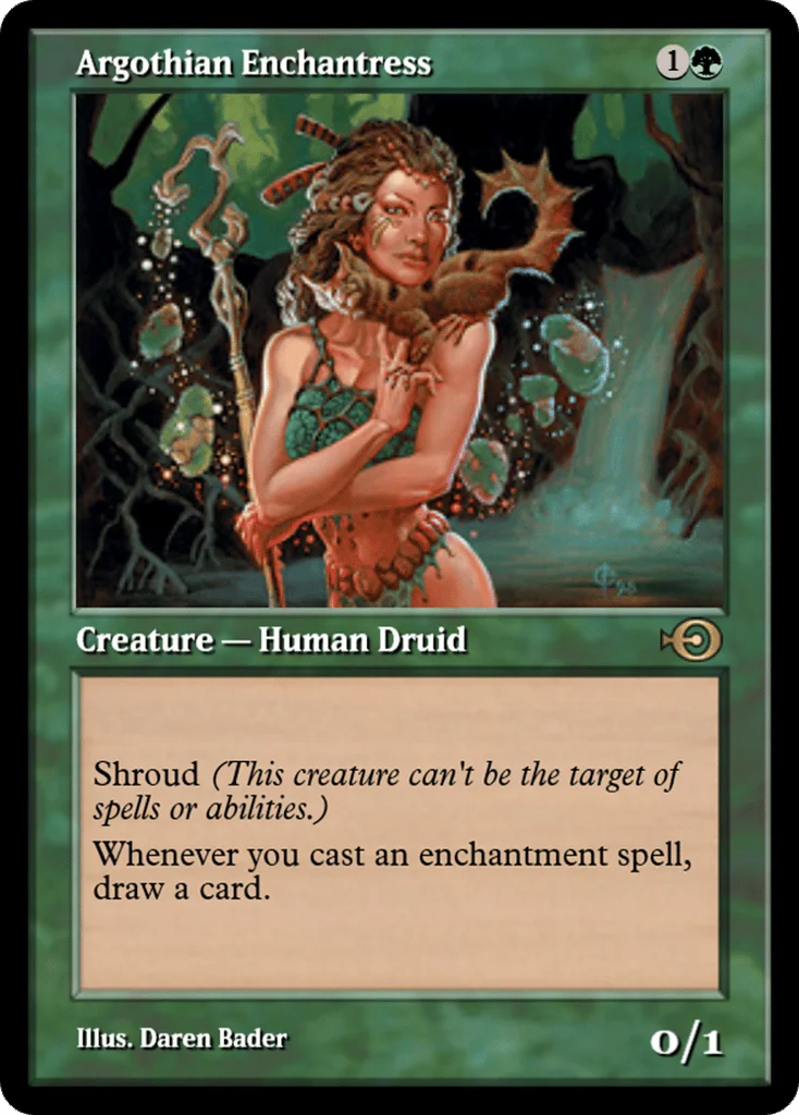 Argothian Enchantress · Magic Online Promos