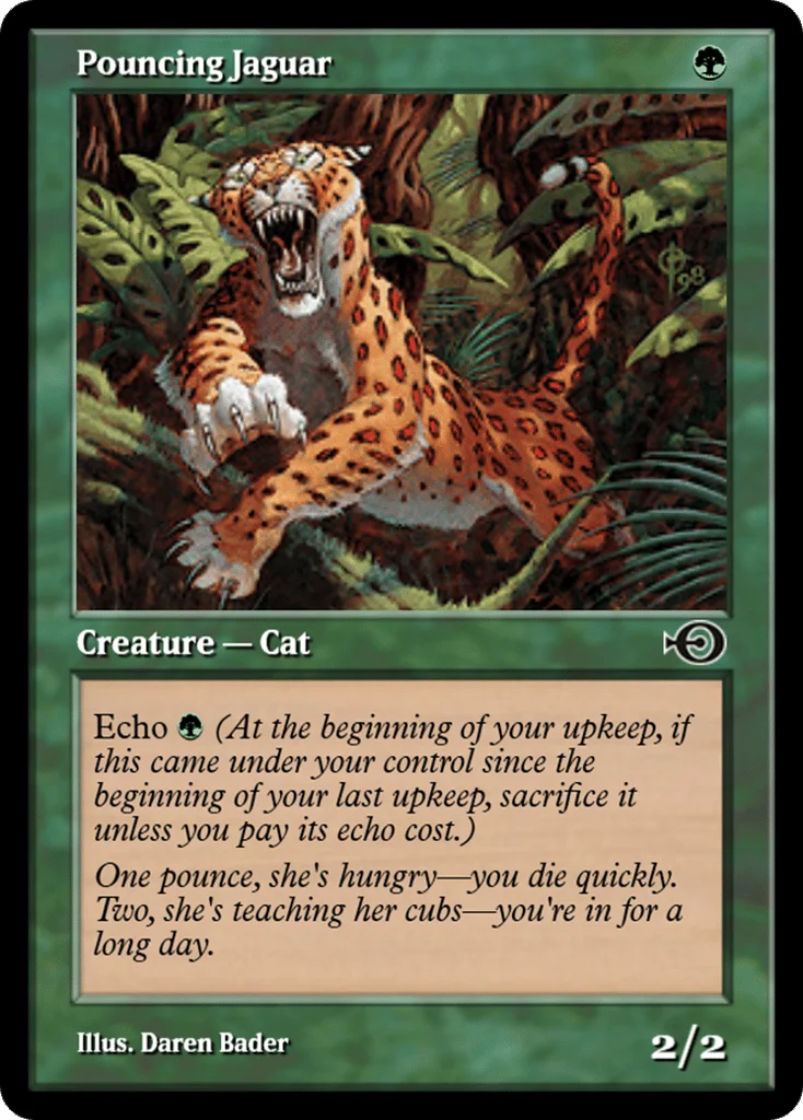 Pouncing Jaguar · Magic Online Promos