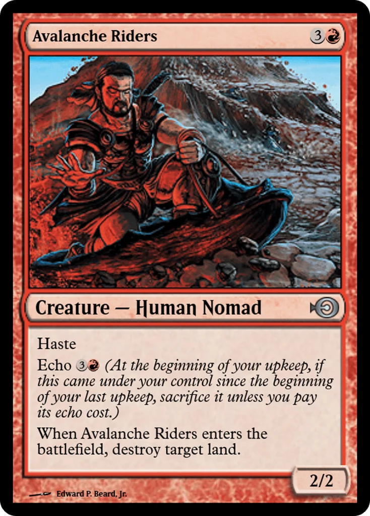 Avalanche Riders · Magic Online Promos