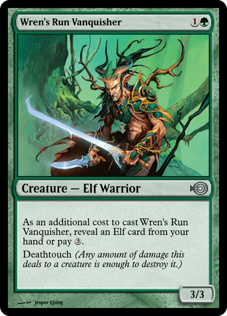 Wren's Run Vanquisher · Magic Online Promos