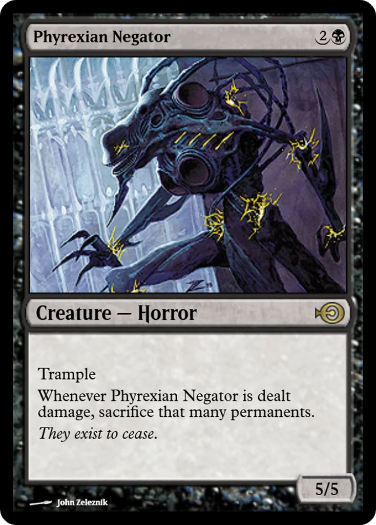 Phyrexian Negator · Magic Online Promos