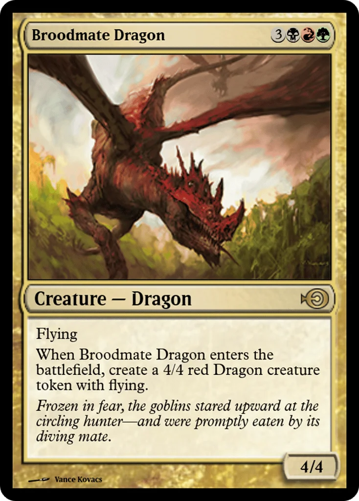 Broodmate Dragon · Magic Online Promos