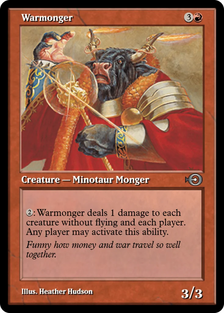 Warmonger · Magic Online Promos