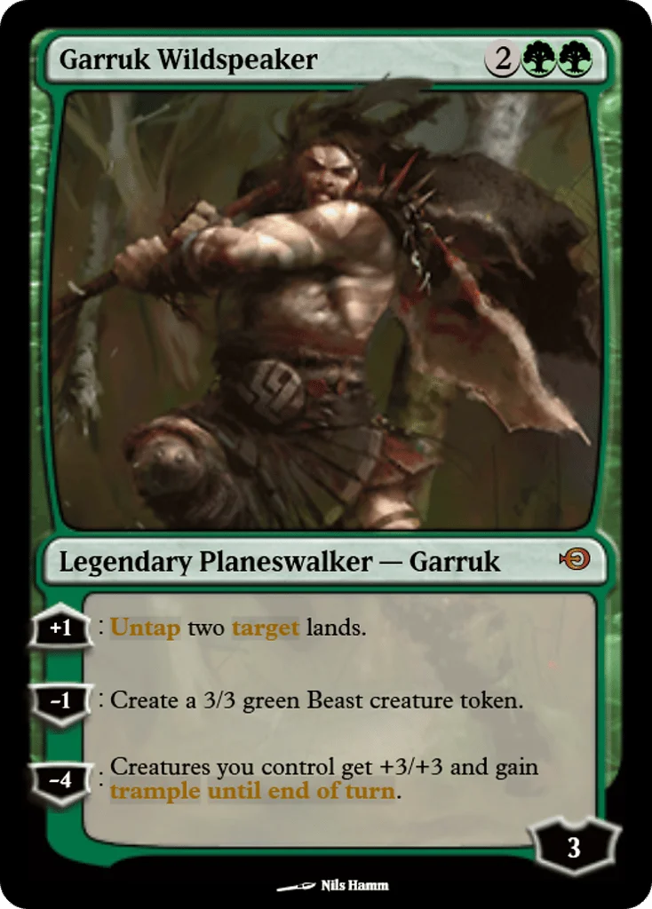 Garruk Wildspeaker · Magic Online Promos