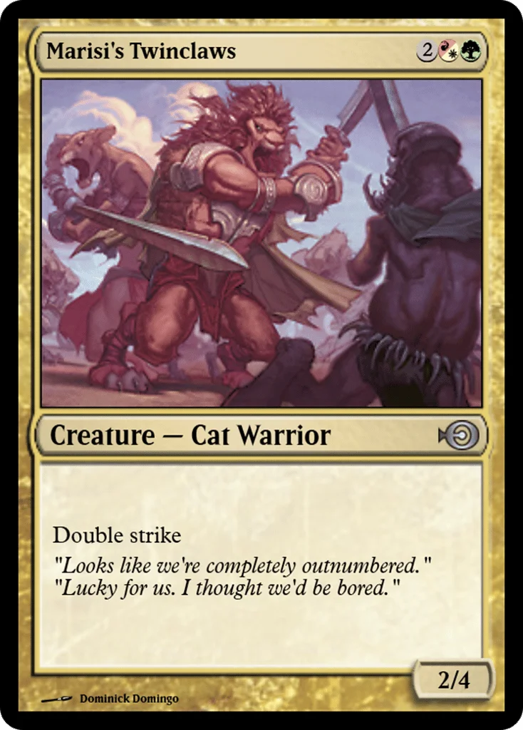 Marisi's Twinclaws · Magic Online Promos