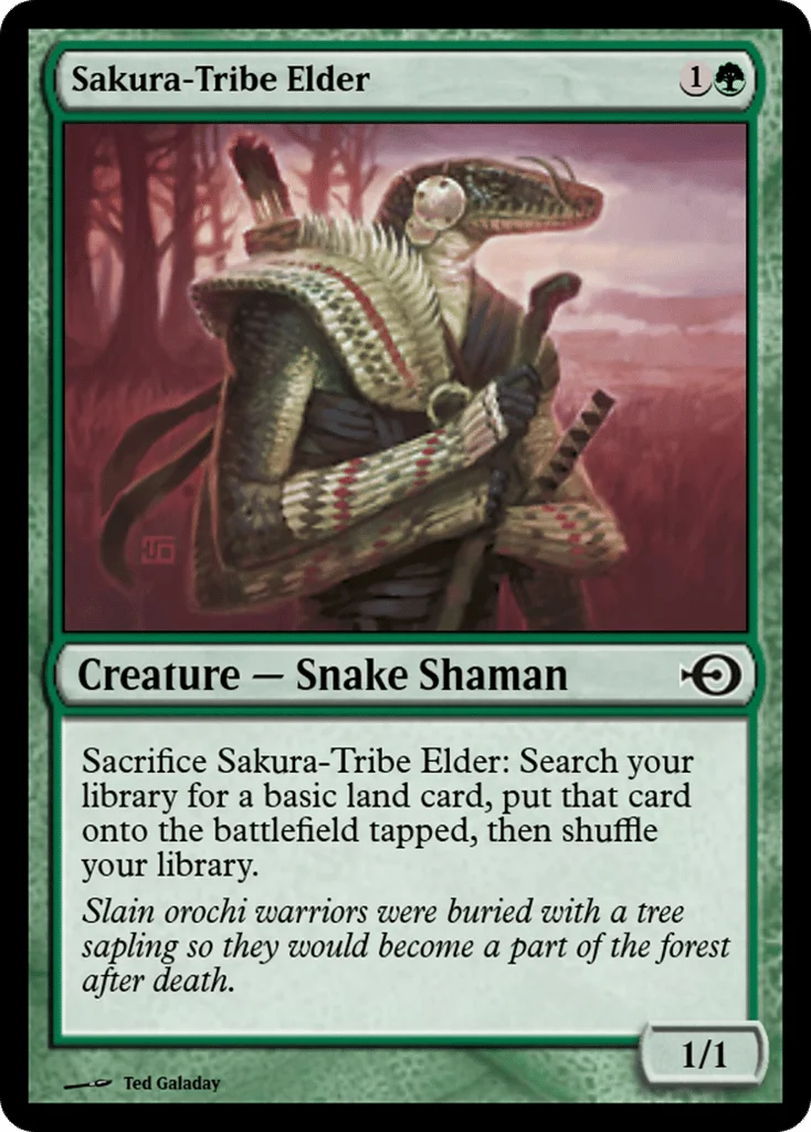 Sakura-Tribe Elder · Magic Online Promos