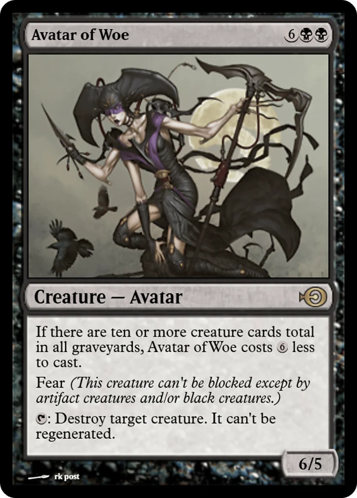 Avatar of Woe · Magic Online Promos