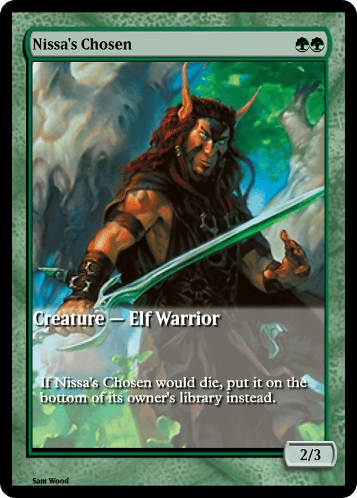 Nissa's Chosen · Magic Online Promos