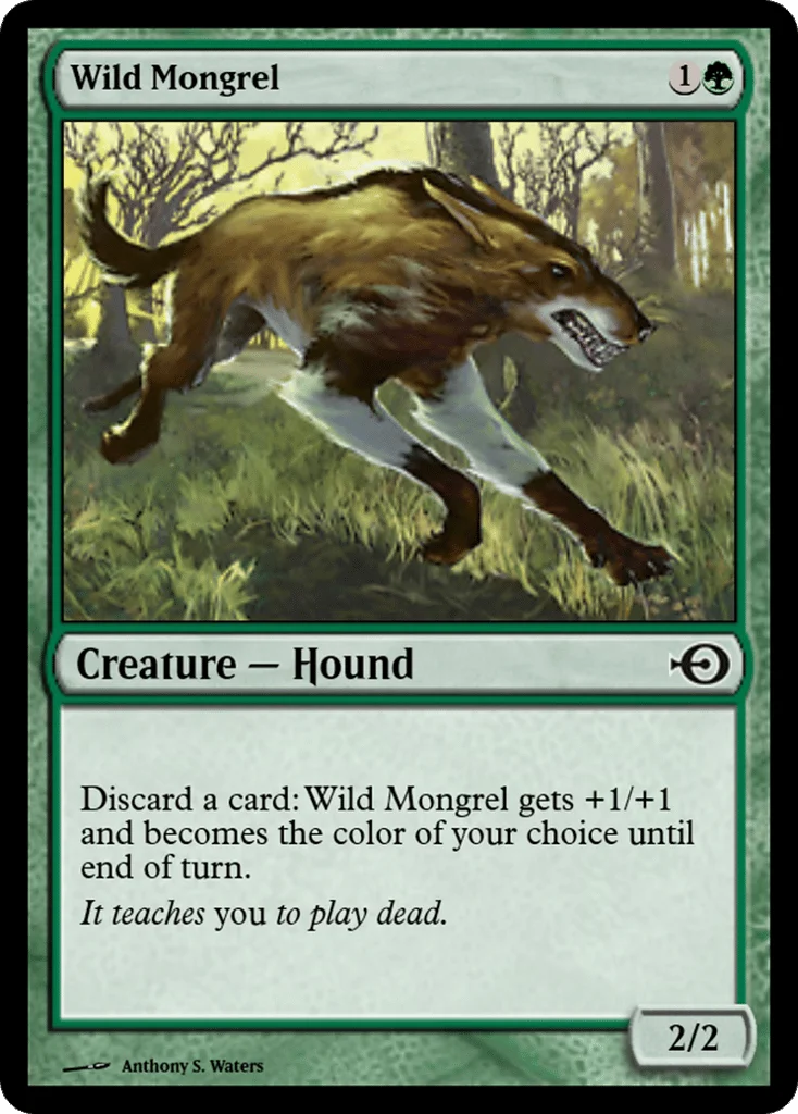 Wild Mongrel · Magic Online Promos