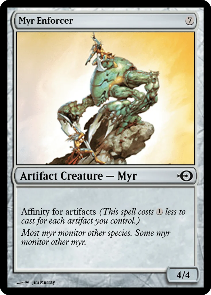 Myr Enforcer · Magic Online Promos