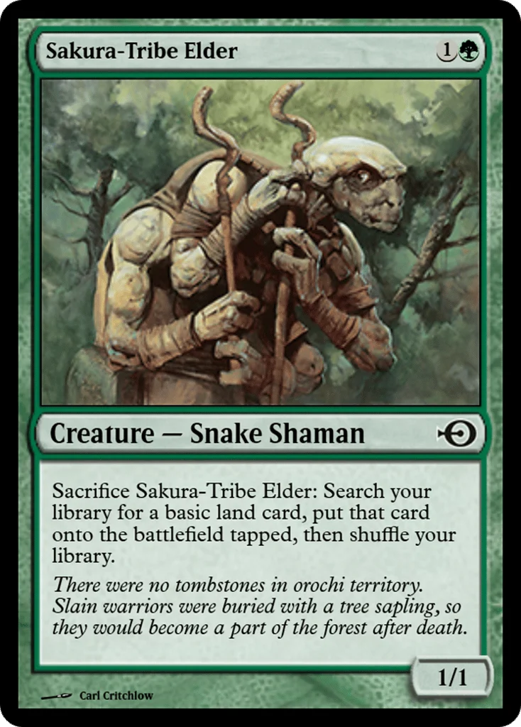 Sakura-Tribe Elder · Magic Online Promos