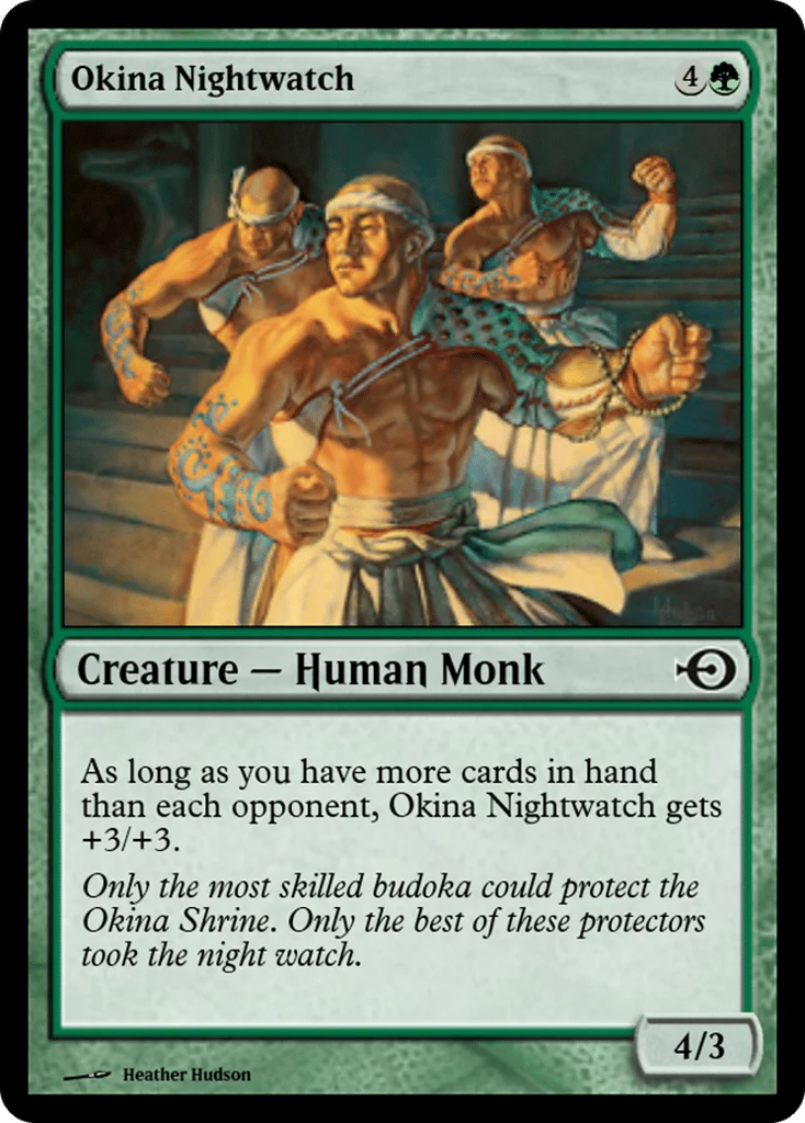 Okina Nightwatch · Magic Online Promos