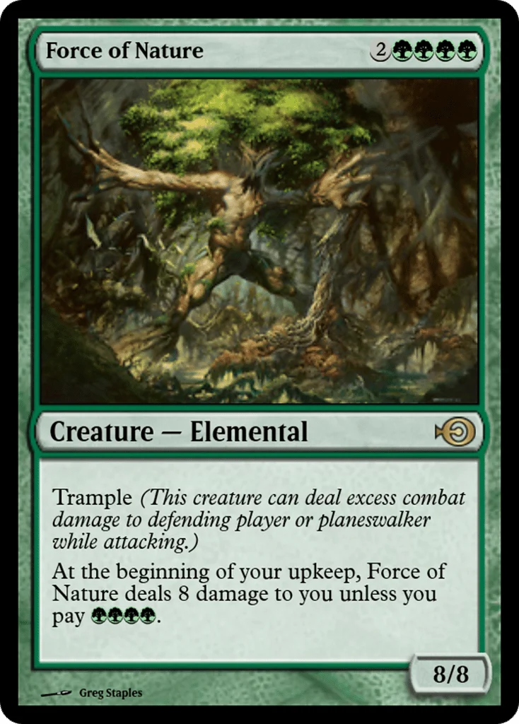 Force of Nature · Magic Online Promos