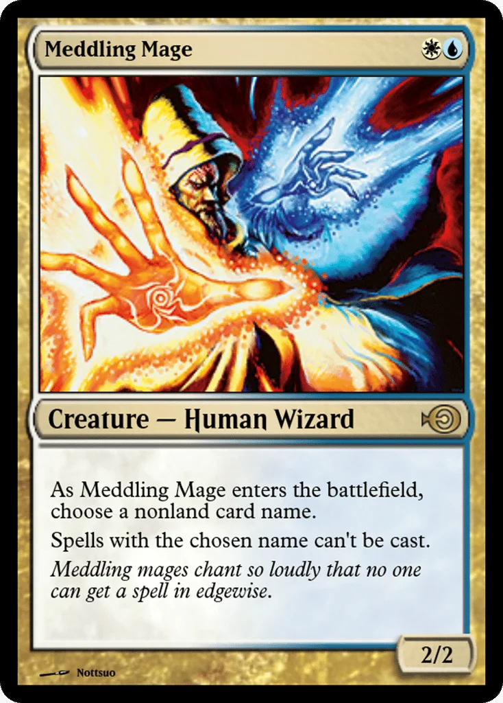 Meddling Mage · Magic Online Promos